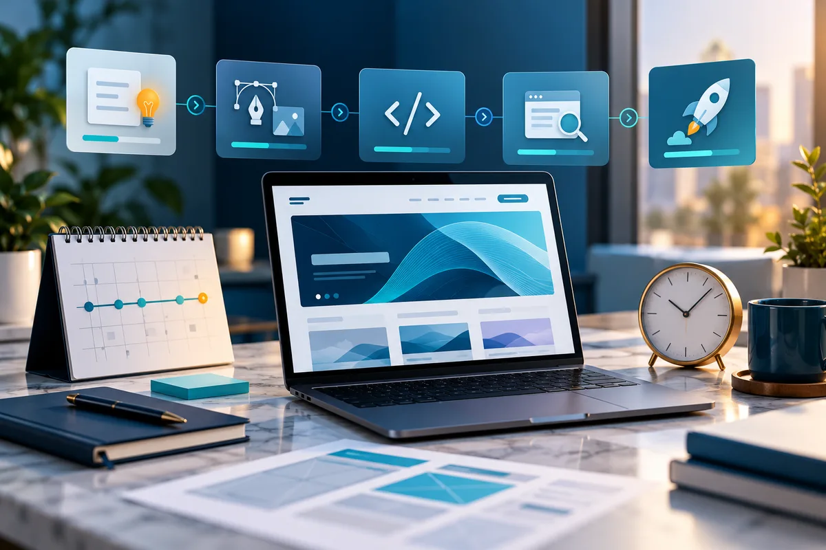 Combien de temps faut-il pour créer un site web ?